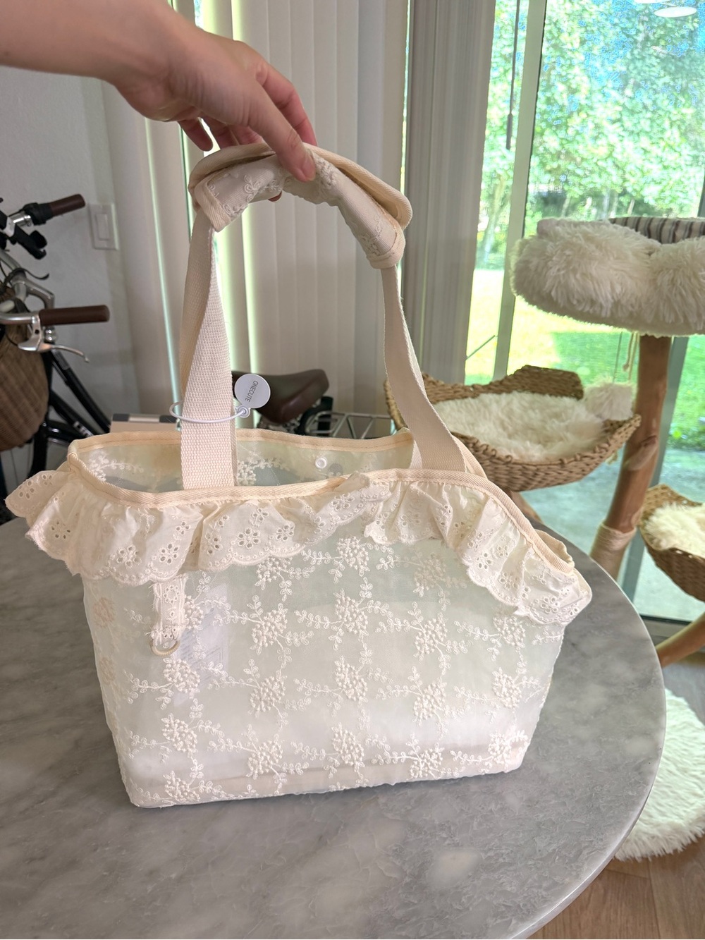 NWT Cat Dog Lace Bag Carrier 10lb
